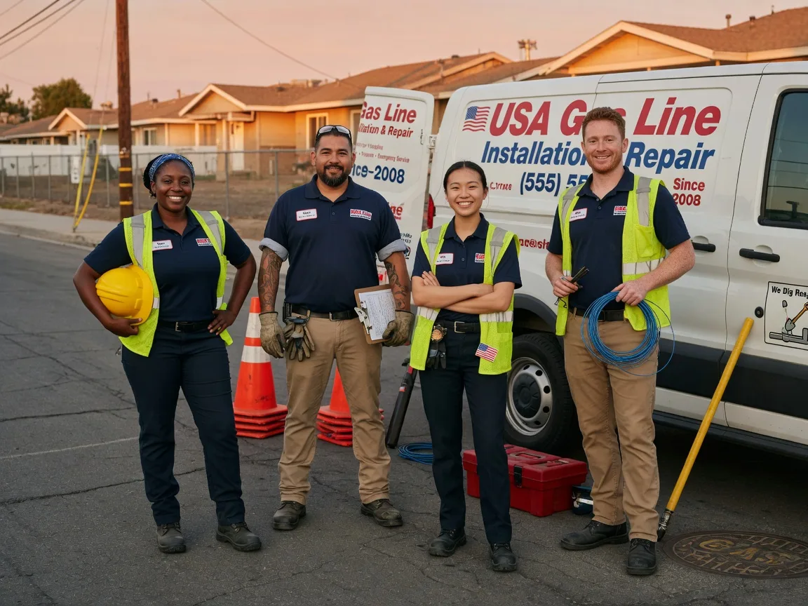 Gas Line Installation company in Golden Eagle, IL