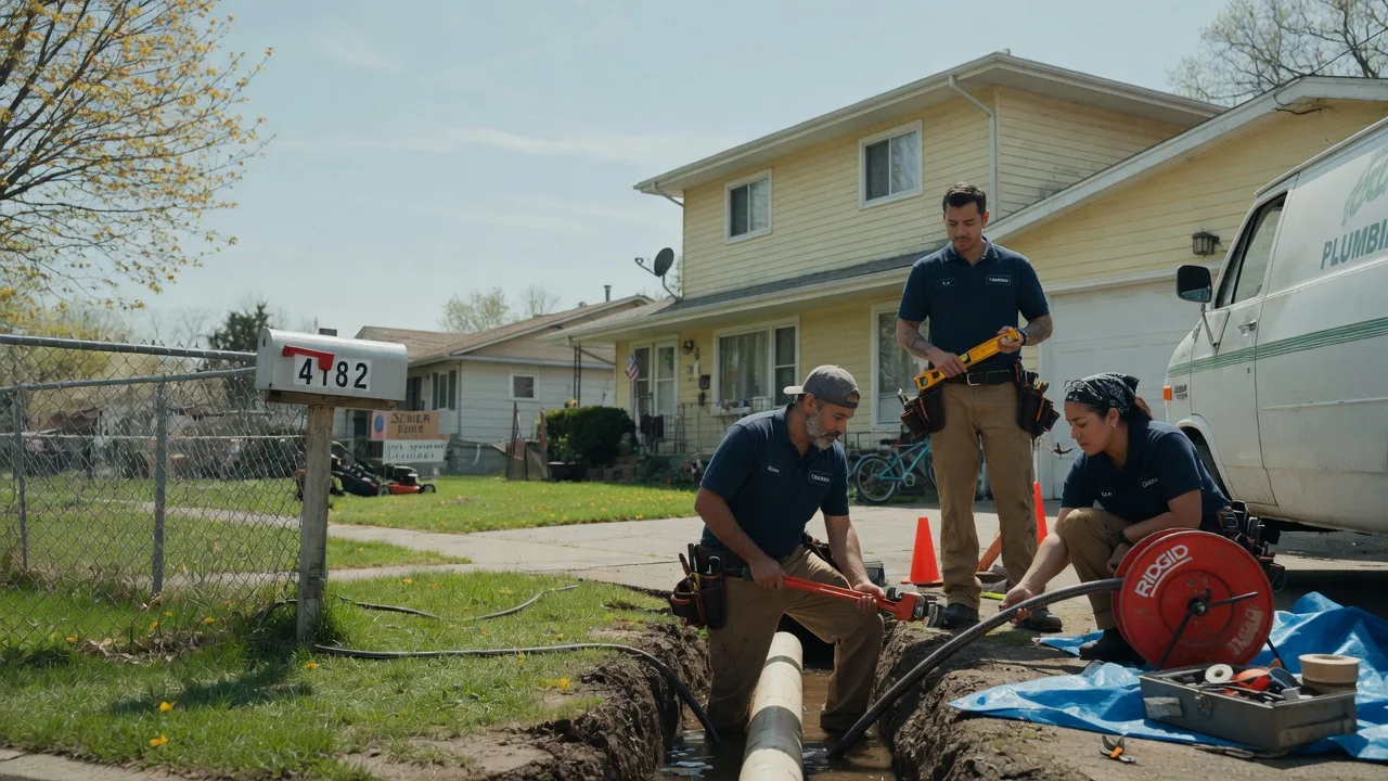 Gas Line Repair in Golden Eagle, IL near me